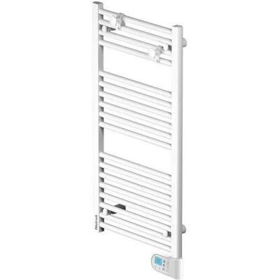 Noirot Radiateur sèche-serviettes - FLO BAIN II - fluide - 750W - 50x140x12,2 cm - programmable - 2 patères incluses - blanc - Publicité Noirot Radiateur sèche-serviettes - FLO BAIN II - fluide - 750W - 50x140x12,2 cm - programmable - 2 patères incluses - blanc - Publicité