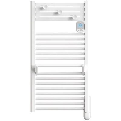 Noirot Radiateur sèche-serviettes compact - ACTIBAIN - fluide - 500W - 40x138,9x10,3 cm - programmable - détection fenêtre - blanc - Publicité Noirot Radiateur sèche-serviettes compact - ACTIBAIN - fluide - 500W - 40x138,9x10,3 cm - programmable - détection fenêtre - blanc - Publicité