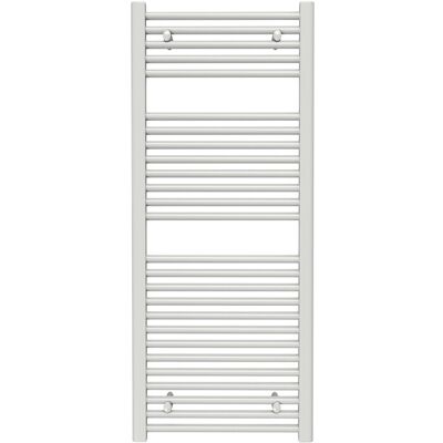 Radox Sèche-serviette eau chaude mural - SCALA N BLANC - 1200 x 500 mm - 26 tubes - 546 W - Publicité Radox Sèche-serviette eau chaude mural - SCALA N BLANC - 1200 x 500 mm - 26 tubes - 546 W - Publicité