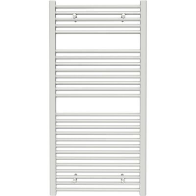 Radox Sèche-serviette eau chaude mural - SCALA N BLANC - 1200 x 600 mm - 26 tubes - 649 W - Publicité Radox Sèche-serviette eau chaude mural - SCALA N BLANC - 1200 x 600 mm - 26 tubes - 649 W - Publicité