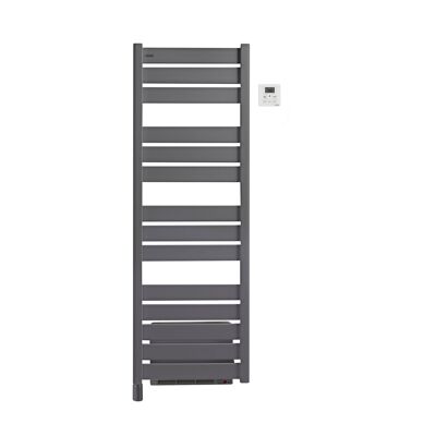 ACOVA Sèche-serviettes électrique soufflant - Madras Air gris anthracite - 750 + 1000 W - 151,7 x 50 cm - Publicité ACOVA Sèche-serviettes électrique soufflant - Madras Air gris anthracite - 750 + 1000 W - 151,7 x 50 cm - Publicité