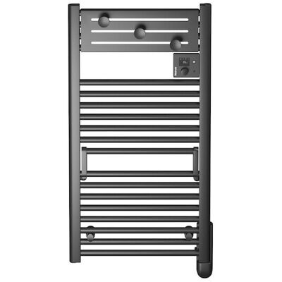 Noirot Sèche-serviettes électrique connecté - Actibain Connect noir - 500 W - 50 x 101,1 cm - Publicité Noirot Sèche-serviettes électrique connecté - Actibain Connect noir - 500 W - 50 x 101,1 cm - Publicité