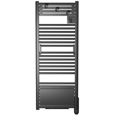 Noirot Sèche-serviettes électrique connecté - Actibain Connect noir - 1750 W - 50 x 138,9 cm - Publicité Noirot Sèche-serviettes électrique connecté - Actibain Connect noir - 1750 W - 50 x 138,9 cm - Publicité