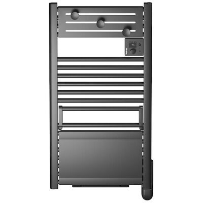 Noirot Sèche-serviettes électrique connecté - Actibain Connect noir - 1500 W - 50 x 101,1 cm - Publicité Noirot Sèche-serviettes électrique connecté - Actibain Connect noir - 1500 W - 50 x 101,1 cm - Publicité