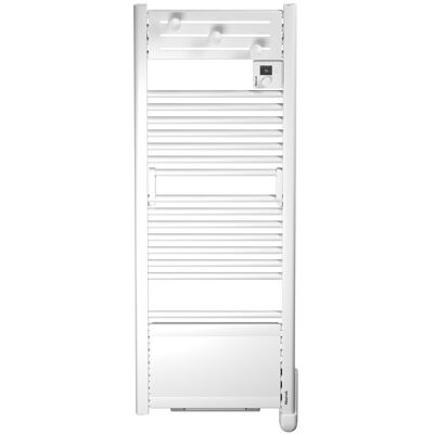 Noirot Sèche-serviettes électrique connecté - Actibain Connect blanc - 1750 W - 50 x 138,9 cm - Publicité Noirot Sèche-serviettes électrique connecté - Actibain Connect blanc - 1750 W - 50 x 138,9 cm - Publicité