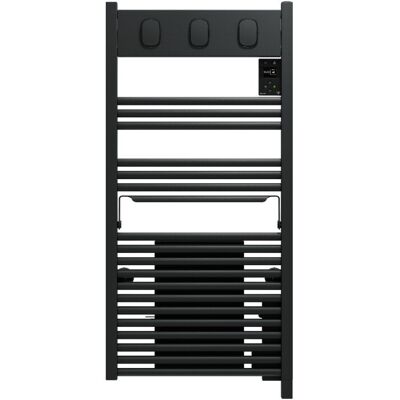 Sèche-serviettes électrique à inertie fluide Marapi 2 1500W SAUTER anthracite - Publicité Sèche-serviettes électrique à inertie fluide Marapi 2 1500W SAUTER anthracite - Publicité