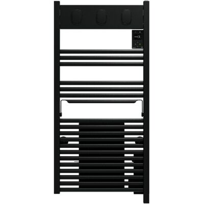 Sèche-serviettes électrique à inertie fluide Marapi 2 1500W SAUTER noir - Publicité Sèche-serviettes électrique à inertie fluide Marapi 2 1500W SAUTER noir - Publicité
