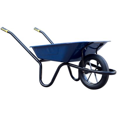 PERRIN Brouette chantier 100 L - Dynamic renforcée - roue pleine - châssis acier Ø32 mm - 190 kg - Publicité PERRIN Brouette chantier 100 L - Dynamic renforcée - roue pleine - châssis acier Ø32 mm - 190 kg - Publicité