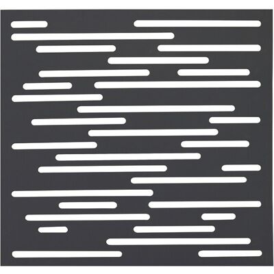 NORTENE Panneau décoratif Nautic anthracite - 1 m carré en résine polypropylène - fixé au mur - Publicité NORTENE Panneau décoratif Nautic anthracite - 1 m carré en résine polypropylène - fixé au mur - Publicité