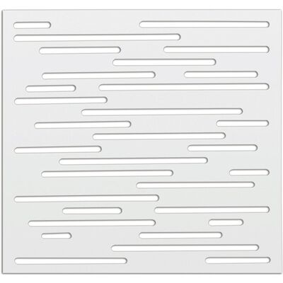NORTENE Panneau décoratif Nautic blanc - 1 m carré en résine polypropylène - fixé au mur - Publicité NORTENE Panneau décoratif Nautic blanc - 1 m carré en résine polypropylène - fixé au mur - Publicité