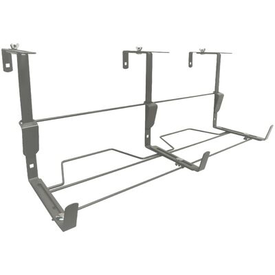 Louis Moulin Support jardinière ergonomique anthracite - 60x16 à 26 cm - Acier époxy - Publicité Louis Moulin Support jardinière ergonomique anthracite - 60x16 à 26 cm - Acier époxy - Publicité