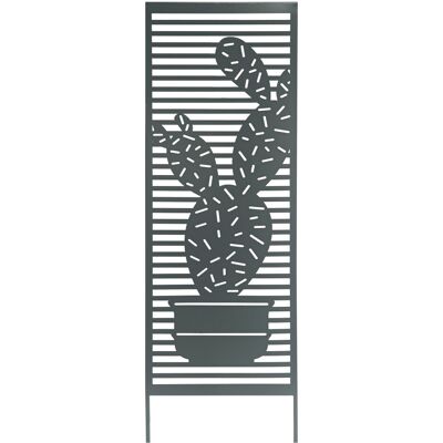 NORTENE Trellis métal décoratif à planter CACTUS - 0,33 x 1,20 m - Bleu/vert - Publicité NORTENE Trellis métal décoratif à planter CACTUS - 0,33 x 1,20 m - Bleu/vert - Publicité