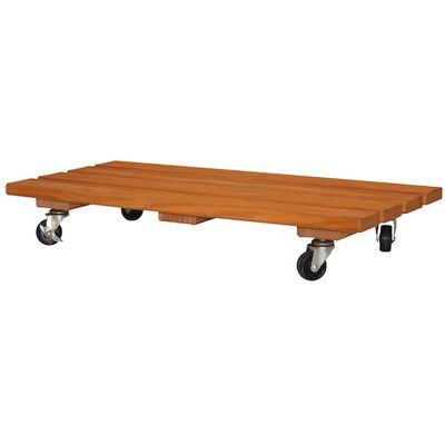 Jany France Roul'bac - Merisier - 60x30 cm - Rangement Jardin - Publicité Jany France Roul'bac - Merisier - 60x30 cm - Rangement Jardin - Publicité