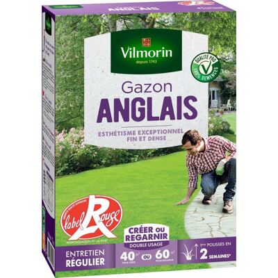 VILMORIN Graines de gazon - 1 kg - Haute pureté & germination - Publicité VILMORIN Graines de gazon - 1 kg - Haute pureté & germination - Publicité