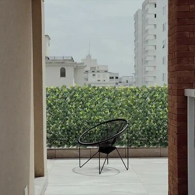 NORTENE Treillis extensible artificiel vert 0,9 x 1,8 m - feuillage décoratif - PE recyclé - Publicité NORTENE Treillis extensible artificiel vert 0,9 x 1,8 m - feuillage décoratif - PE recyclé - Publicité