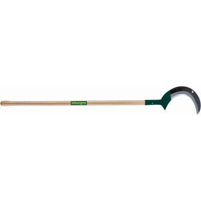 Leborgne Croissant 1 taillant - 24 cm - manche bois certifié PEFC 100% 130 cm - Publicité Leborgne Croissant 1 taillant - 24 cm - manche bois certifié PEFC 100% 130 cm - Publicité