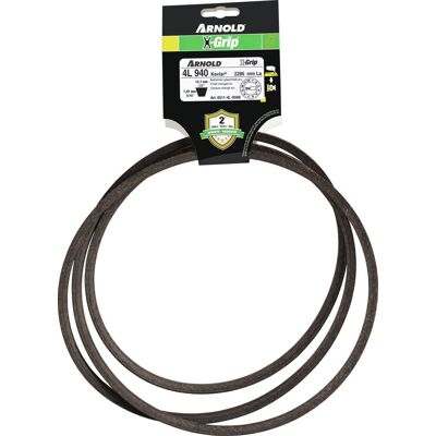 Arnold Courroie trapézoïdale X-Grip V de type 4L940 - Publicité Arnold Courroie trapézoïdale X-Grip V de type 4L940 - Publicité