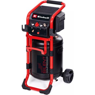 EINHELL Compresseur silencieux TE-AC 270/50 Silent - 1650W - 270L/min - 10 bar - cuve 50L - 70dB - Publicité EINHELL Compresseur silencieux TE-AC 270/50 Silent - 1650W - 270L/min - 10 bar - cuve 50L - 70dB - Publicité