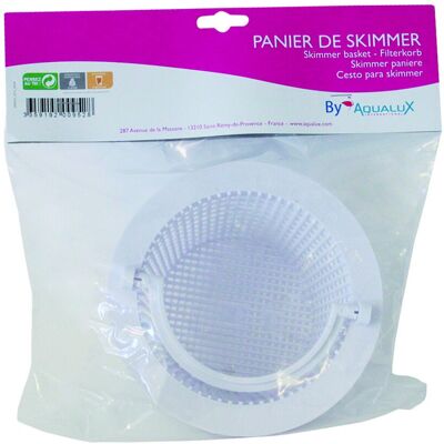 Panier Skimmer Aqualux - Accessoire pour piscine hors-sol - Publicité Panier Skimmer Aqualux - Accessoire pour piscine hors-sol - Publicité