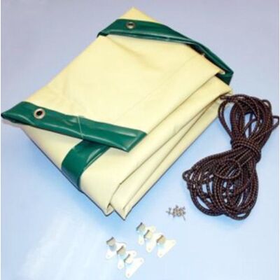 WATER CLIP Bâche hivers pour piscine bois decagonale - 9,55 x 4,77 m - Publicité WATER CLIP Bâche hivers pour piscine bois decagonale - 9,55 x 4,77 m - Publicité
