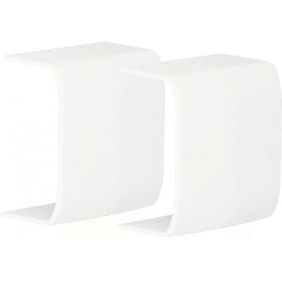 TEHALIT - Set di 2 giunti bianchi pour modénature - Blanc - PVC - Accessoire de moulure - Publicité TEHALIT - Set di 2 giunti bianchi pour modénature - Blanc - PVC - Accessoire de moulure - Publicité