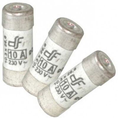 Debflex - Ceramic 10A fuse - 3-pack - 10.3x25.8mm - Fuse - Publicité Debflex - Ceramic 10A fuse - 3-pack - 10.3x25.8mm - Fuse - Publicité