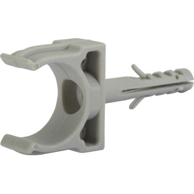 CENTRALE BRICO Set de Clips et Chevilles - PVC, Gris, 20mm - Publicité CENTRALE BRICO Set de Clips et Chevilles - PVC, Gris, 20mm - Publicité