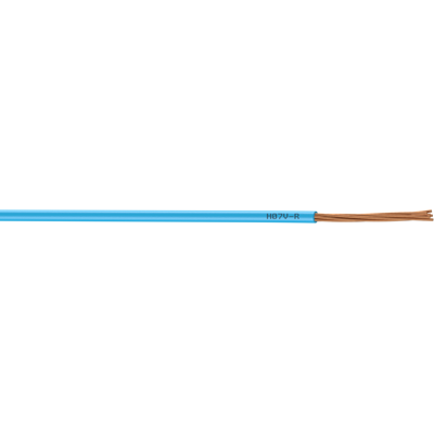 Centrale Brico Fil électrique 2.5 mm² h07vu, en couronne de 5M bleu - Publicité Centrale Brico Fil électrique 2.5 mm² h07vu, en couronne de 5M bleu - Publicité