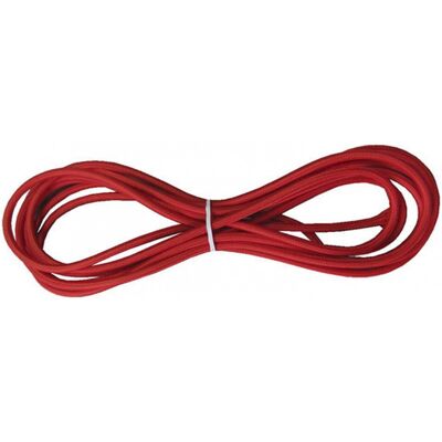 TIBELEC 073660 - Câble électrique en tissu rouge - Publicité TIBELEC 073660 - Câble électrique en tissu rouge - Publicité