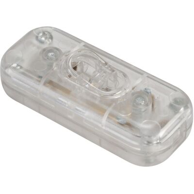 CENTRALE BRICO - Interrupteur transparent - 2A 16W max - Publicité CENTRALE BRICO - Interrupteur transparent - 2A 16W max - Publicité