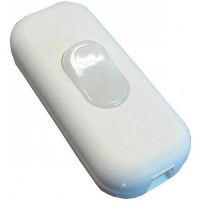Interrupteur TIBELEC, plastique, blanc 460 W - Publicité Interrupteur TIBELEC, plastique, blanc 460 W - Publicité