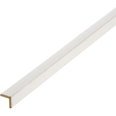Centrale Brico Baguette d'angle médium (MDF) arrondie blanc, 28 x 28 mm, L. 2.44 m - Publicité Centrale Brico Baguette d'angle médium (MDF) arrondie blanc, 28 x 28 mm, L. 2.44 m - Publicité