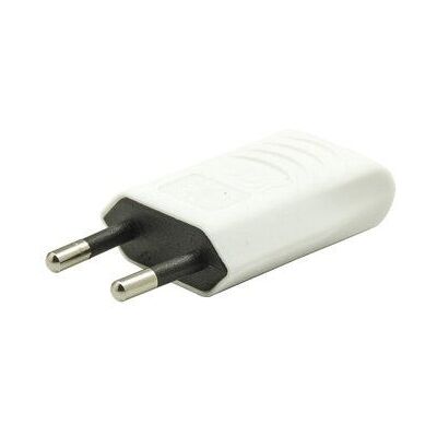 Sans marque Fiche électrique mâle 2 pôles, connexion sur le côté, 6 A, blanc - Publicité Sans marque Fiche électrique mâle 2 pôles, connexion sur le côté, 6 A, blanc - Publicité