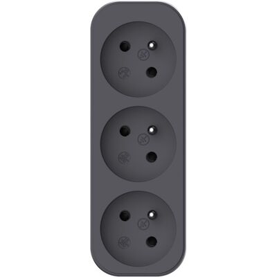 Triplite QUARX Modèle - Adaptateur électrique 3P 16A - Conforme NF - Publicité Triplite QUARX Modèle - Adaptateur électrique 3P 16A - Conforme NF - Publicité