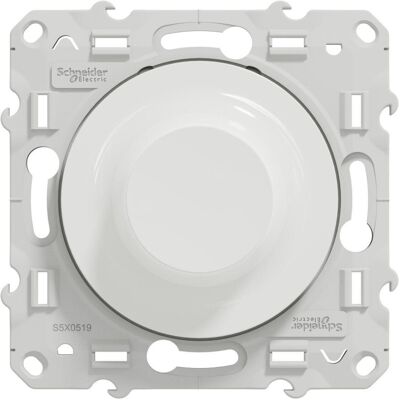 Variateur de lumière universel à assembler Odace, SCHNEIDER ELECTRIC, blanc - Publicité Variateur de lumière universel à assembler Odace, SCHNEIDER ELECTRIC, blanc - Publicité