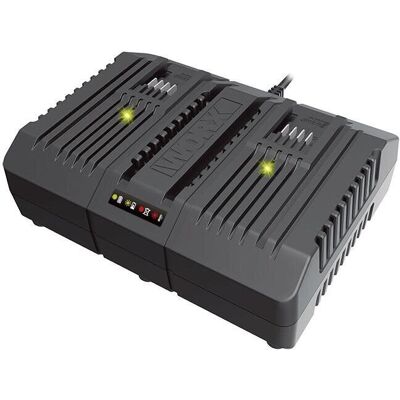 Chargeur de batterie WORX Wa3883 20 V - Publicité Chargeur de batterie WORX Wa3883 20 V - Publicité