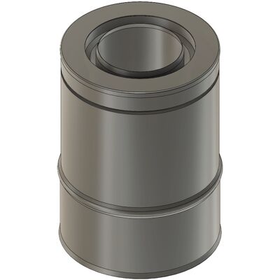 Joncoux Adaptateur double paroi bas flexible isolé Ø153/213 mm - Publicité Joncoux Adaptateur double paroi bas flexible isolé Ø153/213 mm - Publicité