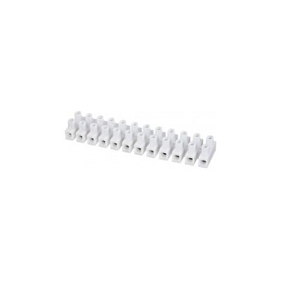 AXIAN Barrettes de connexion electrique a vis Barrette de 12 plots 4 mm² - Publicité AXIAN Barrettes de connexion electrique a vis Barrette de 12 plots 4 mm² - Publicité