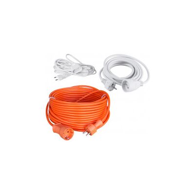 AXIAN Rallonges electriques 5 m 2 x 0,75mm² - 6A Blanc - Publicité AXIAN Rallonges electriques 5 m 2 x 0,75mm² - 6A Blanc - Publicité