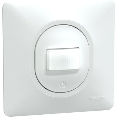 Détecteur de mouvement complet Ovalis, SCHNEIDER ELECTRIC, blanc - Publicité Détecteur de mouvement complet Ovalis, SCHNEIDER ELECTRIC, blanc - Publicité