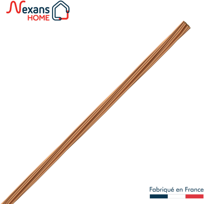 NEXANS Fil Électrique Or, 1 Mm² L.50 M - Publicité NEXANS Fil Électrique Or, 1 Mm² L.50 M - Publicité