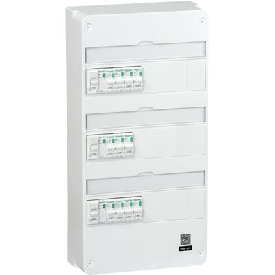 SCHNEIDER ELECTRIC Tableau électrique pré-équipé et précâblé T3-T4 3 rangées Resi9 XP, SCHNEIDER EL - Publicité SCHNEIDER ELECTRIC Tableau électrique pré-équipé et précâblé T3-T4 3 rangées Resi9 XP, SCHNEIDER EL - Publicité