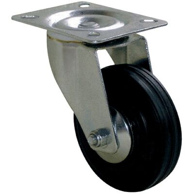 GUITEL POINT M Roulette Port-roll Manutal pivotante 85 x Ø 65 mm - Portée 65 Kg - Publicité GUITEL POINT M Roulette Port-roll Manutal pivotante 85 x Ø 65 mm - Portée 65 Kg - Publicité