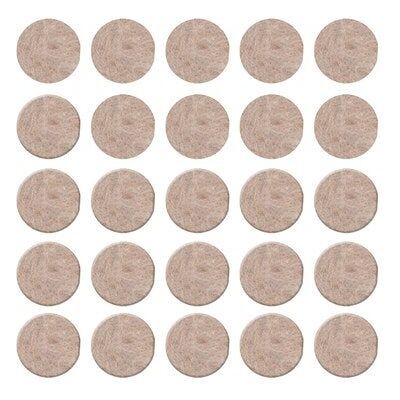 Lot de 25 patins feutre en laine adhésif, SCOTCH, diam. 13 mm, beige - Publicité Lot de 25 patins feutre en laine adhésif, SCOTCH, diam. 13 mm, beige - Publicité