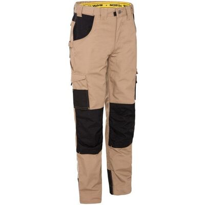 NORTH WAYS Pantalon Adam Beige Noir T36 - Publicité NORTH WAYS Pantalon Adam Beige Noir T36 - Publicité