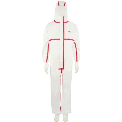 Combinaison phytosanitaire 3M, blanc taille XL - Publicité Combinaison phytosanitaire 3M, blanc taille XL - Publicité