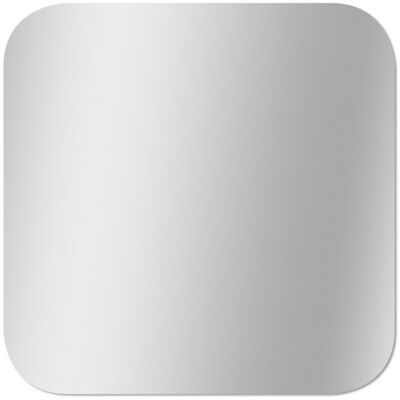 Sans marque Miroir 40X40 cm coins arrondis bords polis épaisseur 3mm - Publicité Sans marque Miroir 40X40 cm coins arrondis bords polis épaisseur 3mm - Publicité