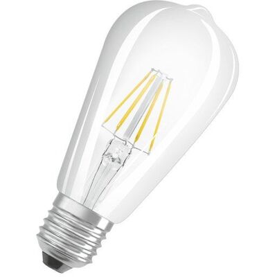 Ampoule variable led clair edison E27 730 Lm 60 W blanc chaud, OSRAM - Publicité Ampoule variable led clair edison E27 730 Lm 60 W blanc chaud, OSRAM - Publicité