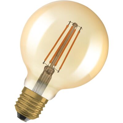 OSRAM Ampoule LED Vintage Dimmable Or - Publicité OSRAM Ampoule LED Vintage Dimmable Or - Publicité