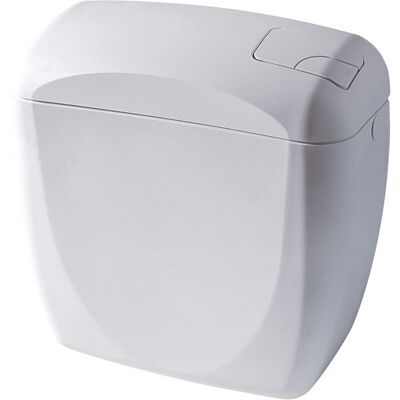 Réservoir WC Siamp Rondo - Double chasse 3/6L - Publicité Réservoir WC Siamp Rondo - Double chasse 3/6L - Publicité